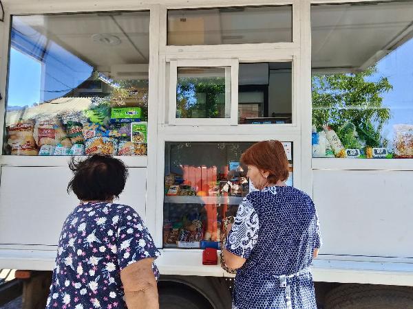 Выездная торговля с использованием автомагазино